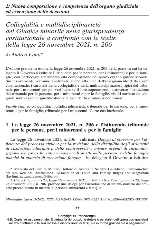 Anteprima articolo