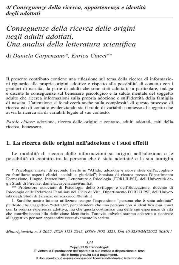 Anteprima articolo