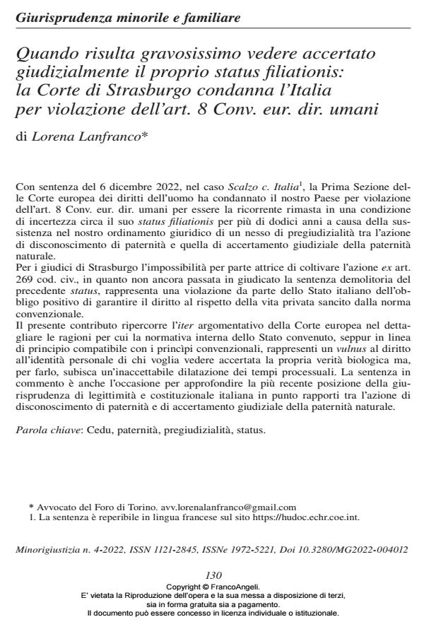 Anteprima articolo