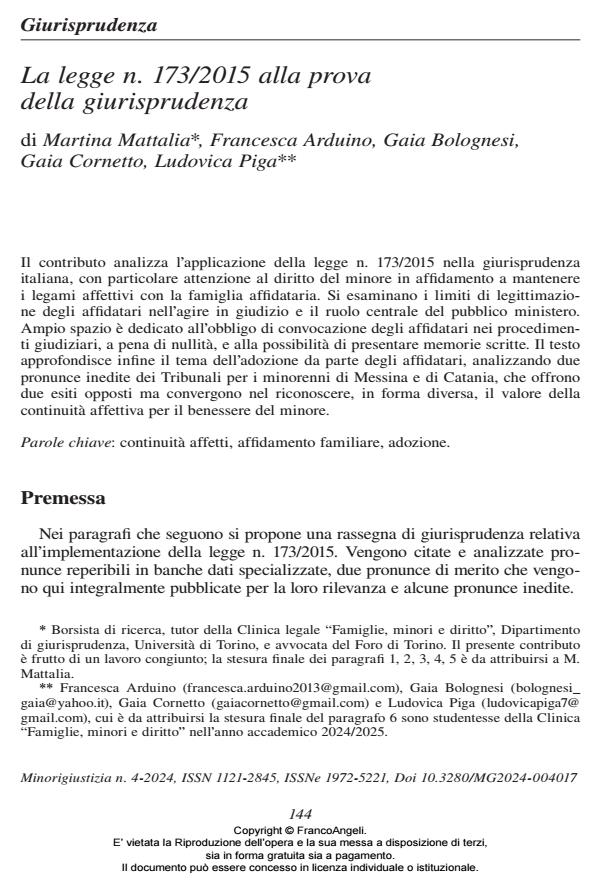 Anteprima articolo