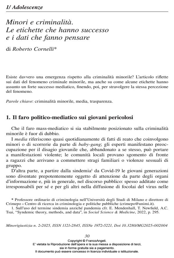 Anteprima articolo