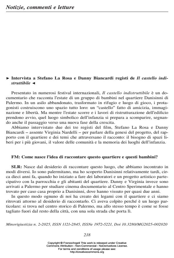 Anteprima articolo