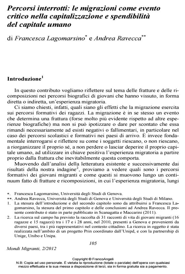 Anteprima articolo