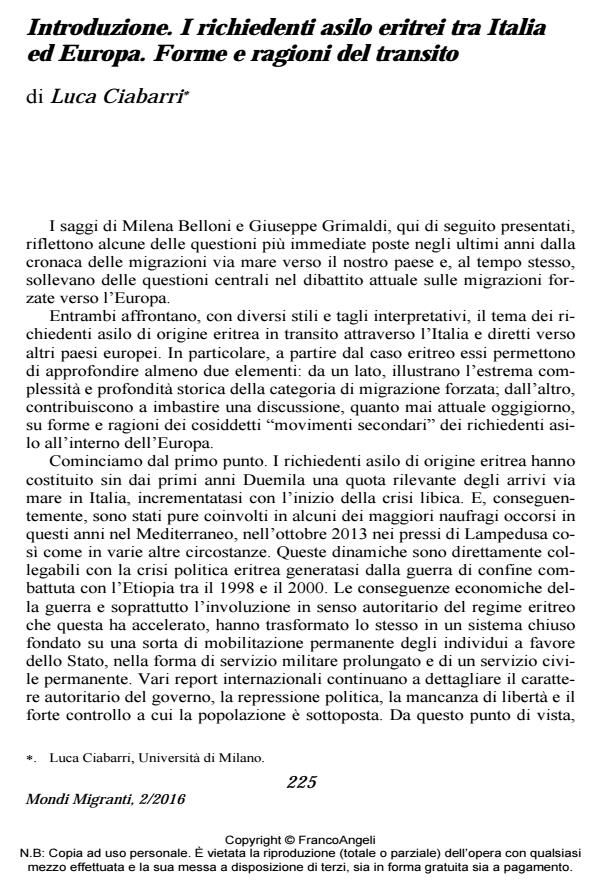 Anteprima articolo