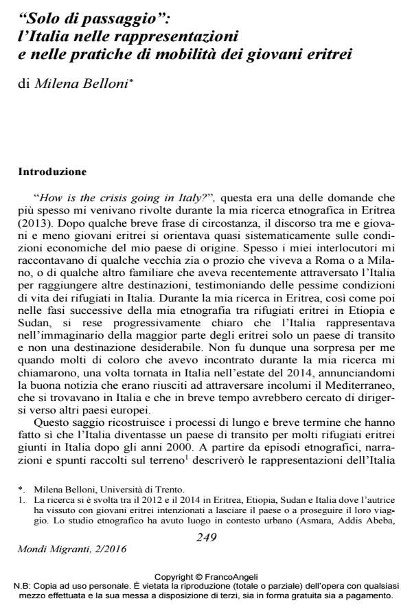 Anteprima articolo