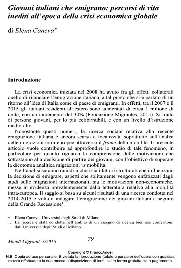 Anteprima articolo