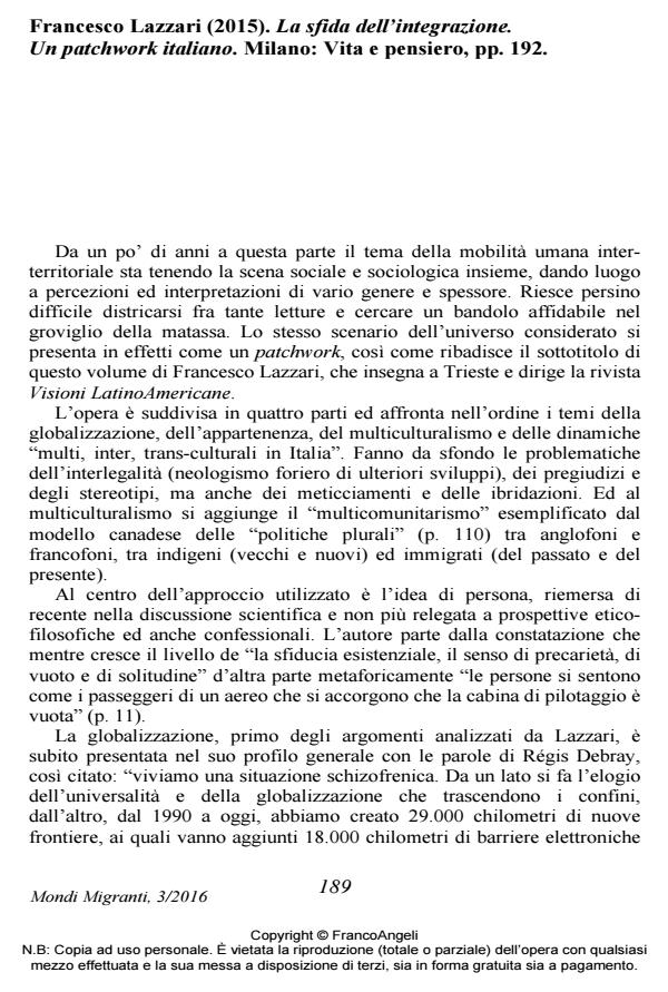 Anteprima articolo