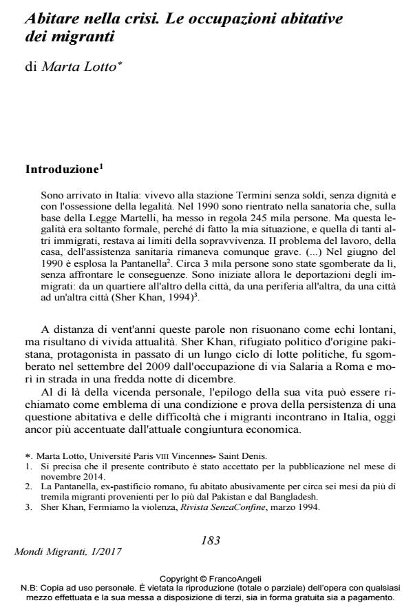 Anteprima articolo