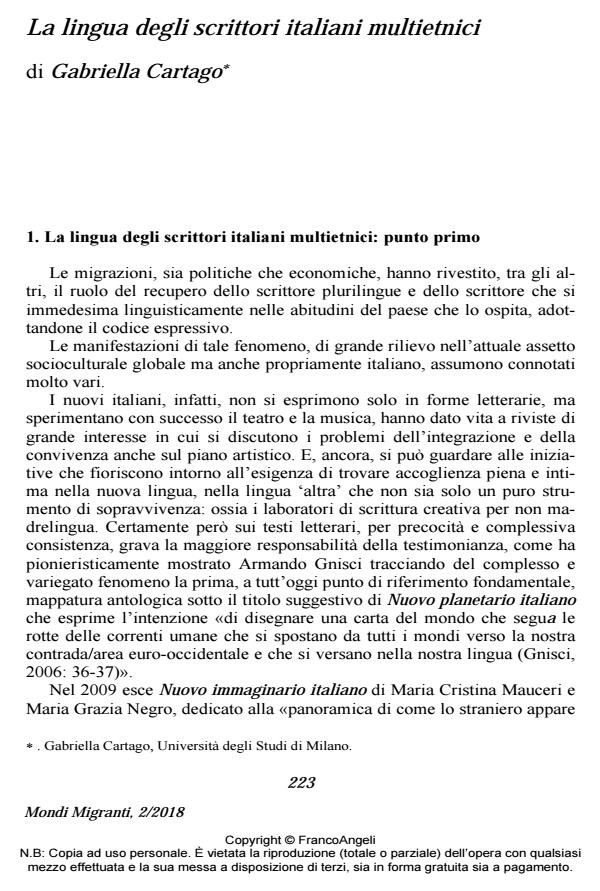 Anteprima articolo