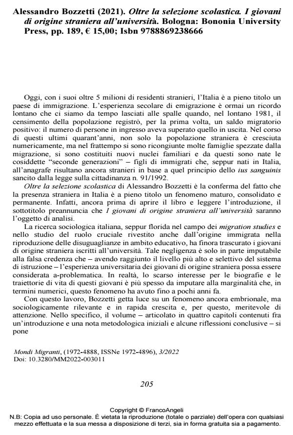 Anteprima articolo