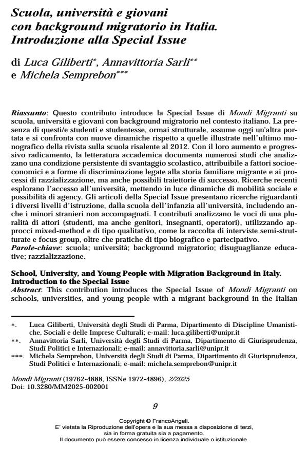 Anteprima articolo