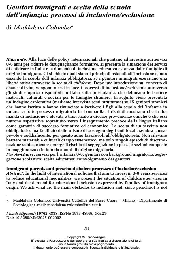 Anteprima articolo