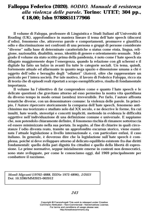 Anteprima articolo