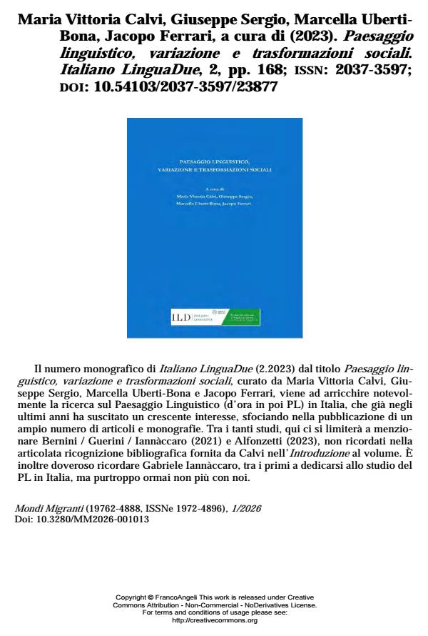 Anteprima articolo