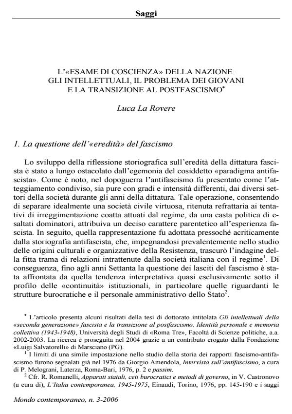 Anteprima articolo