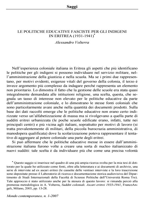 Anteprima articolo