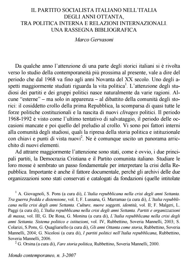 Anteprima articolo