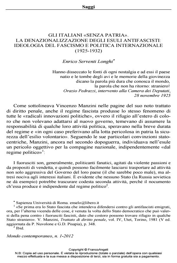 Anteprima articolo