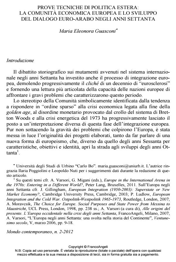 Anteprima articolo