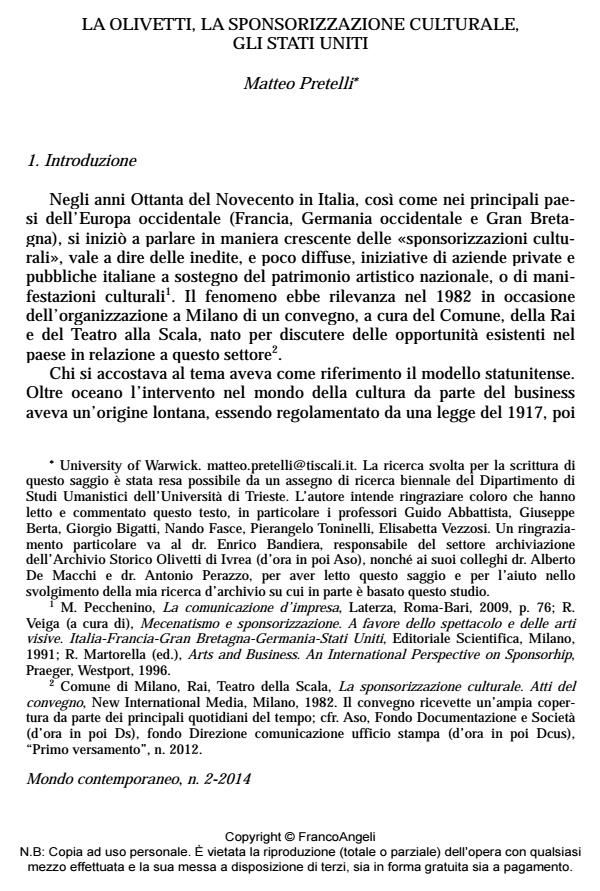 Anteprima articolo