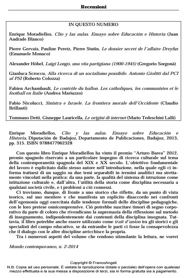 Anteprima articolo