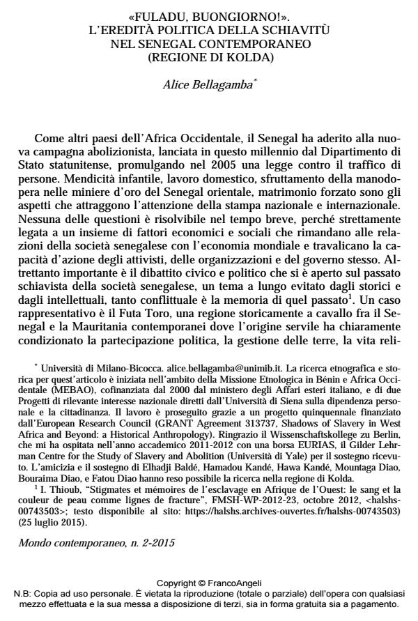 Anteprima articolo