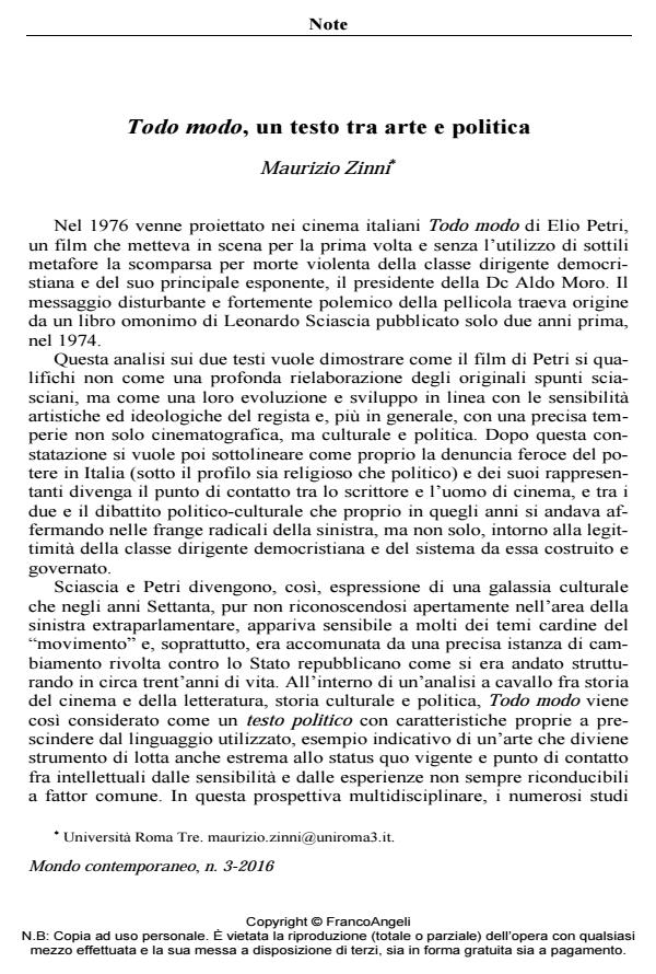 Anteprima articolo