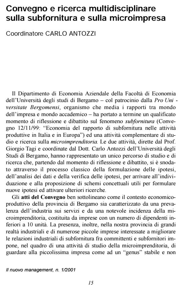 Anteprima articolo