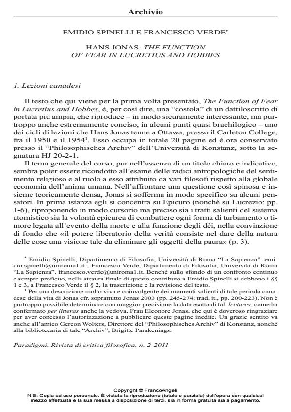 Anteprima articolo