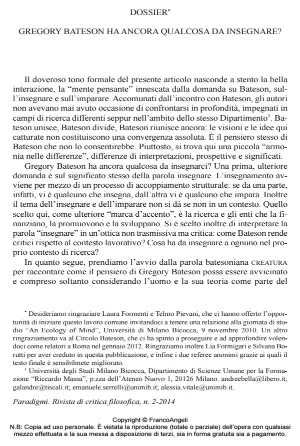 Anteprima articolo