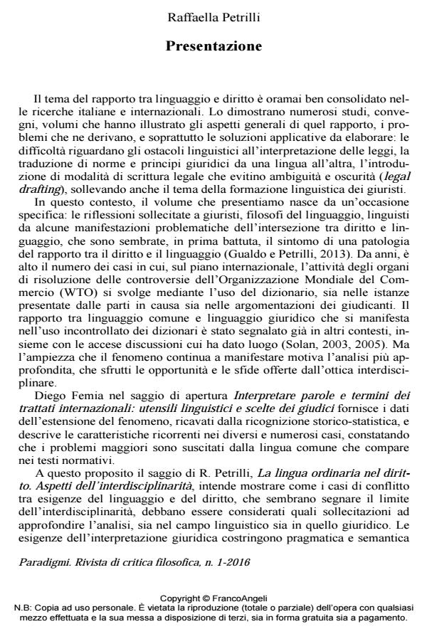 Anteprima articolo