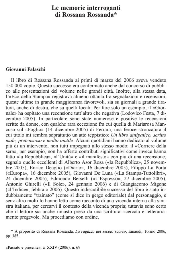 Anteprima articolo