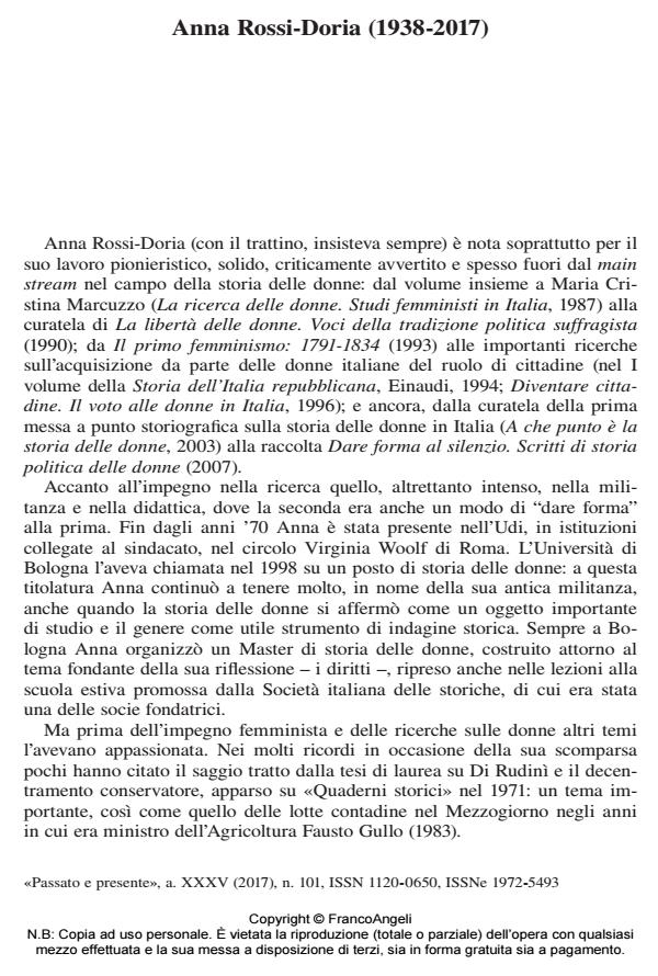 Anteprima articolo