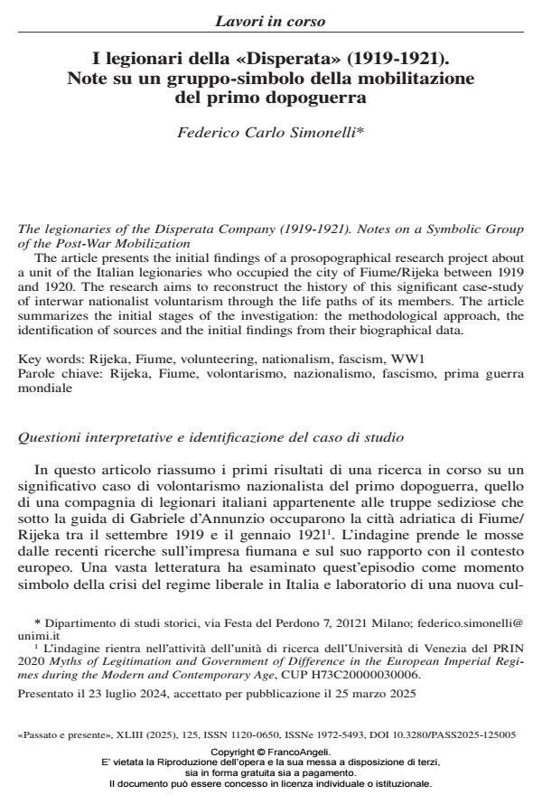Anteprima articolo