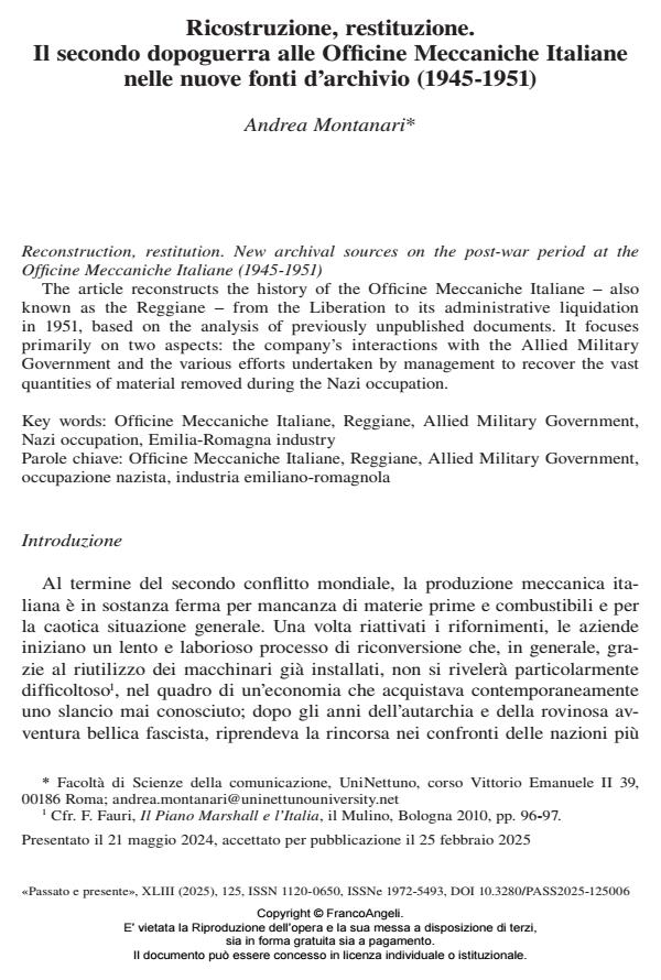 Anteprima articolo