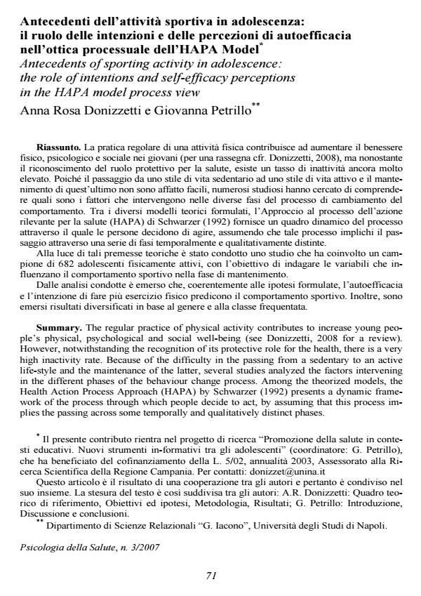 Anteprima articolo