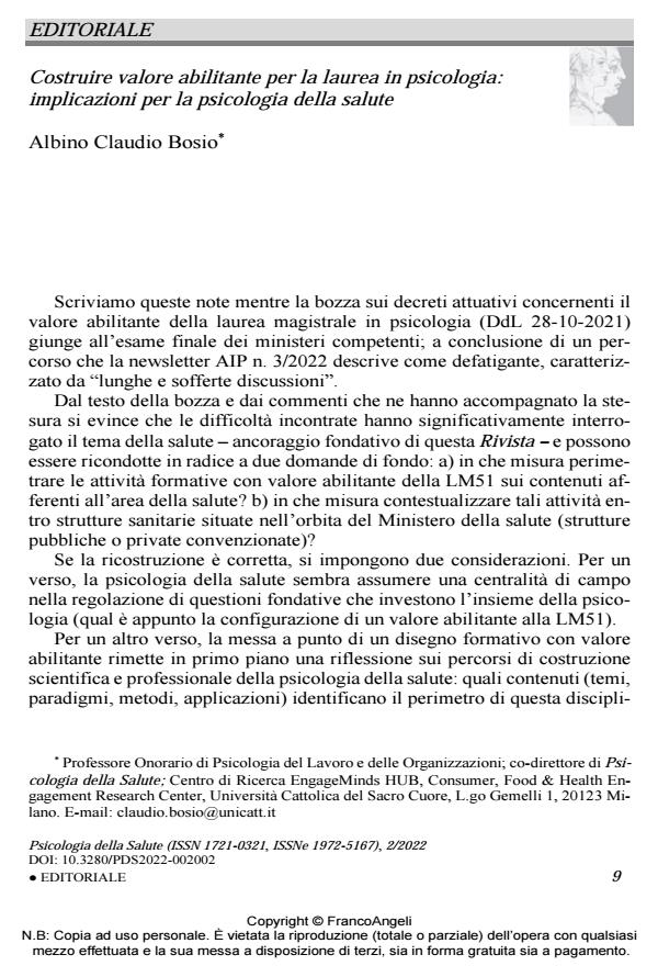 Anteprima articolo