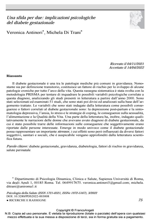 Anteprima articolo