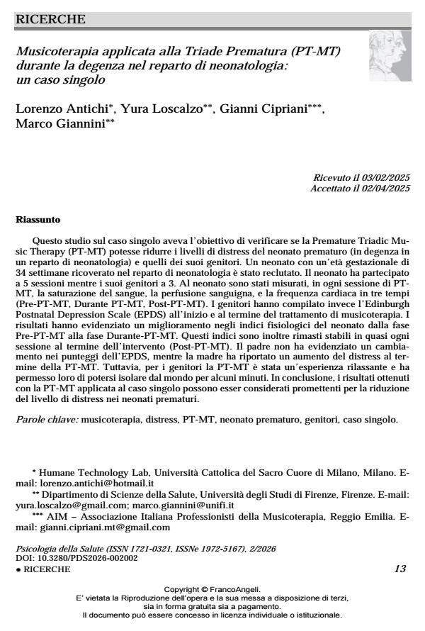 Anteprima articolo