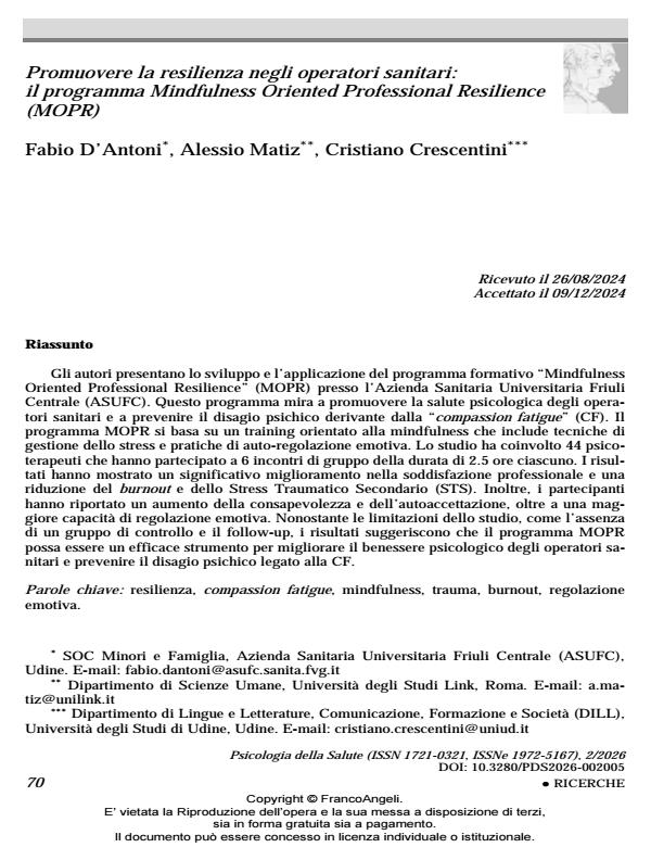 Anteprima articolo