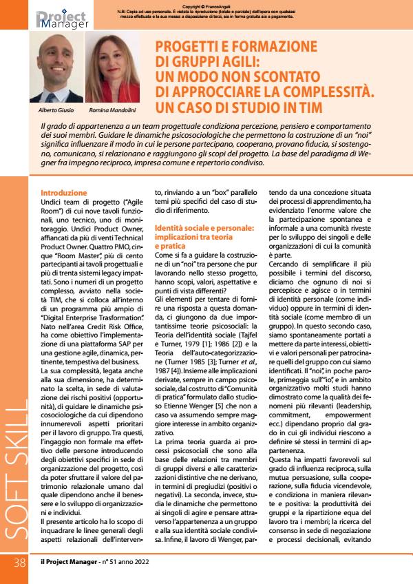 Anteprima articolo