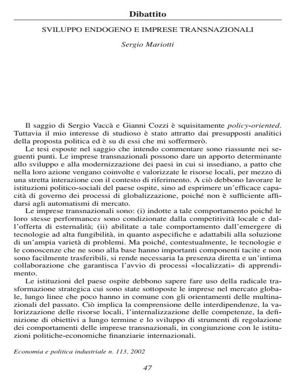 Anteprima articolo