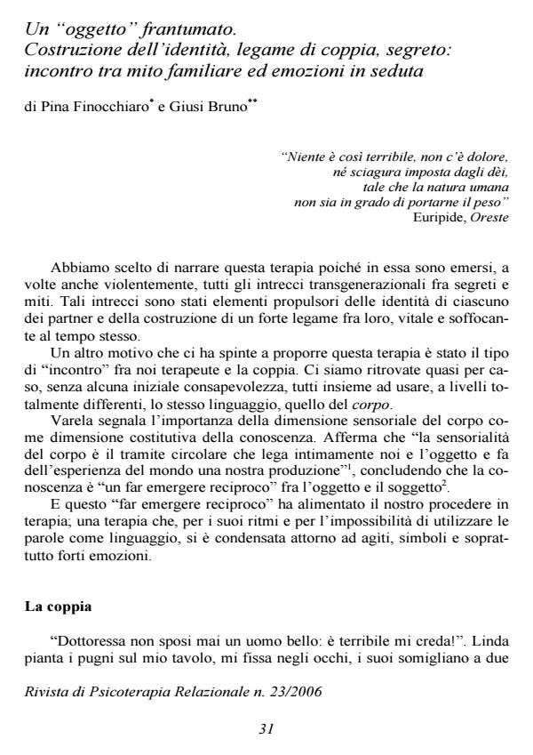 Anteprima articolo