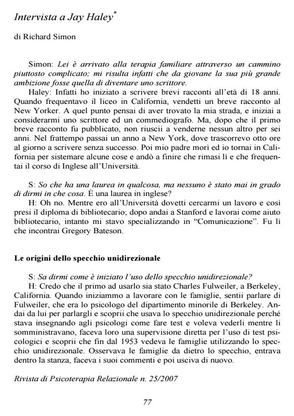 Anteprima articolo