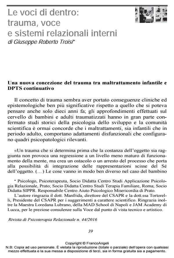 Anteprima articolo