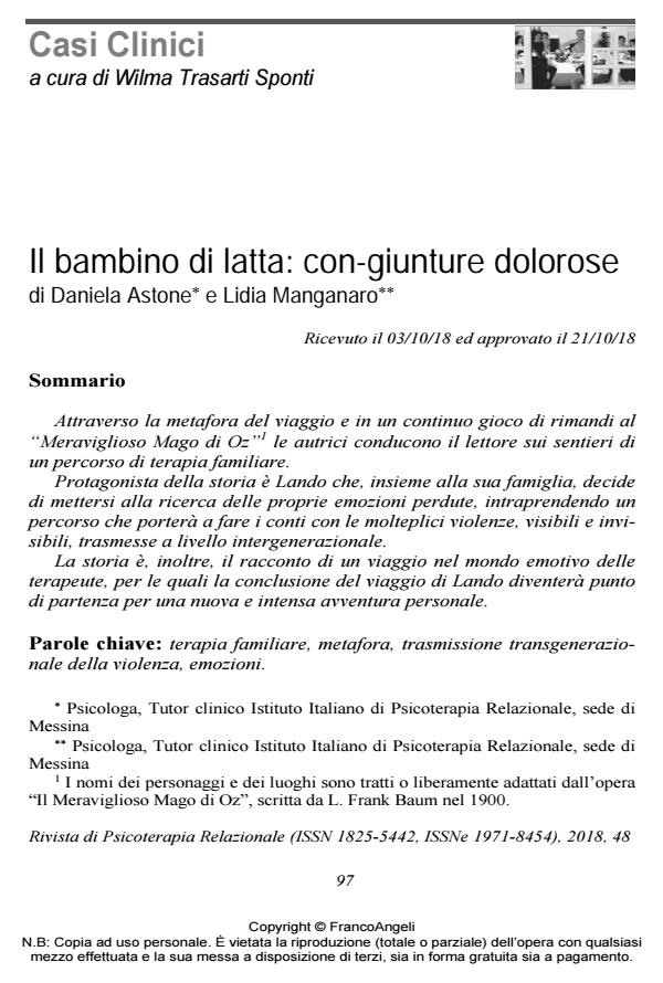 Anteprima articolo