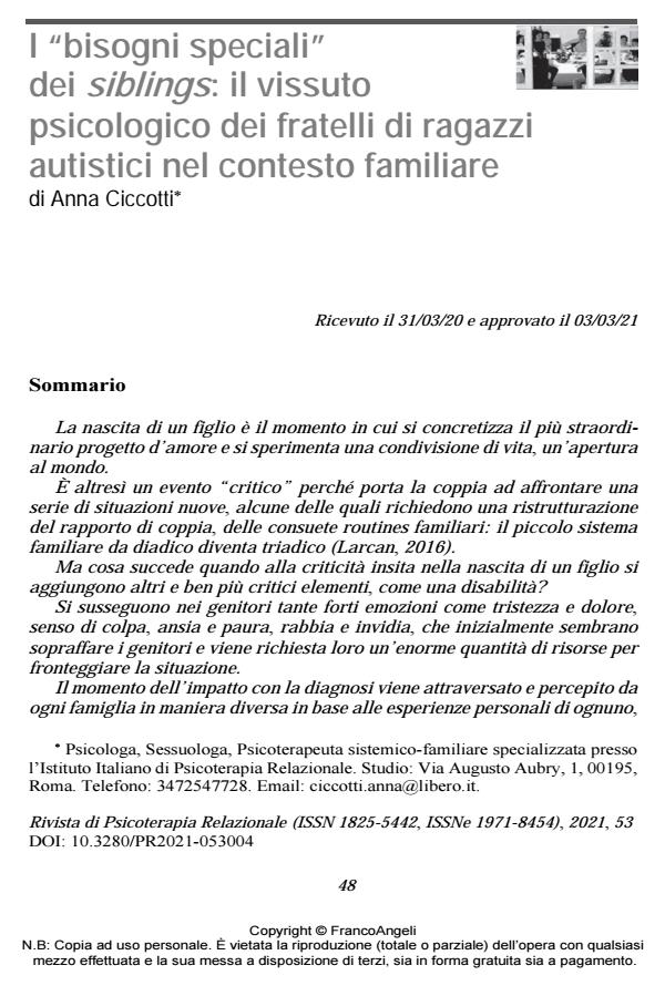 Anteprima articolo