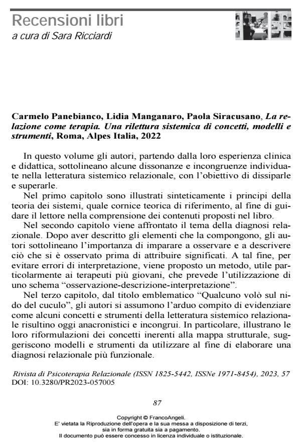 Anteprima articolo