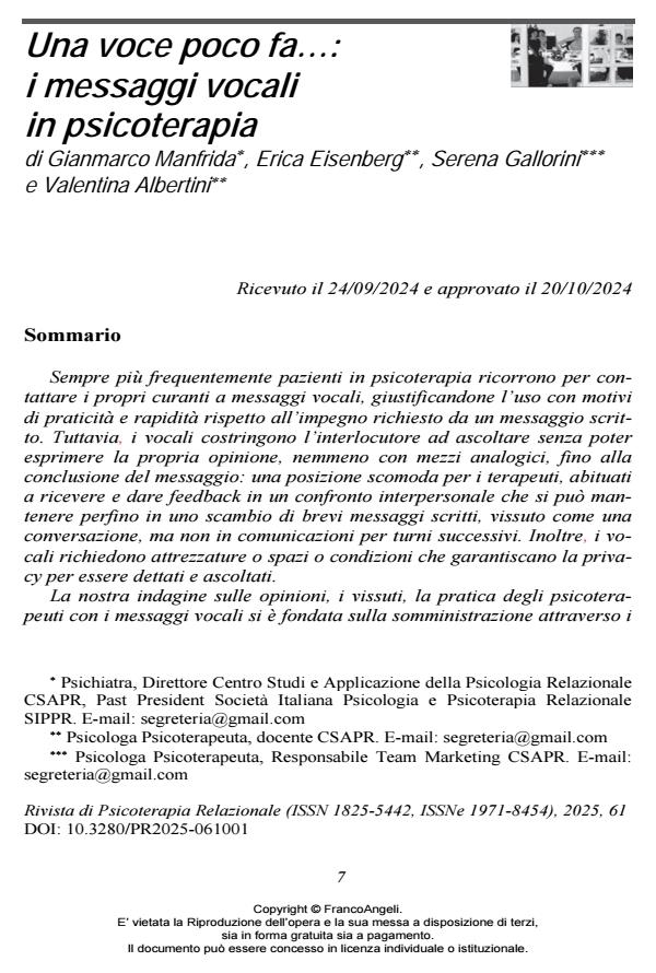 Anteprima articolo