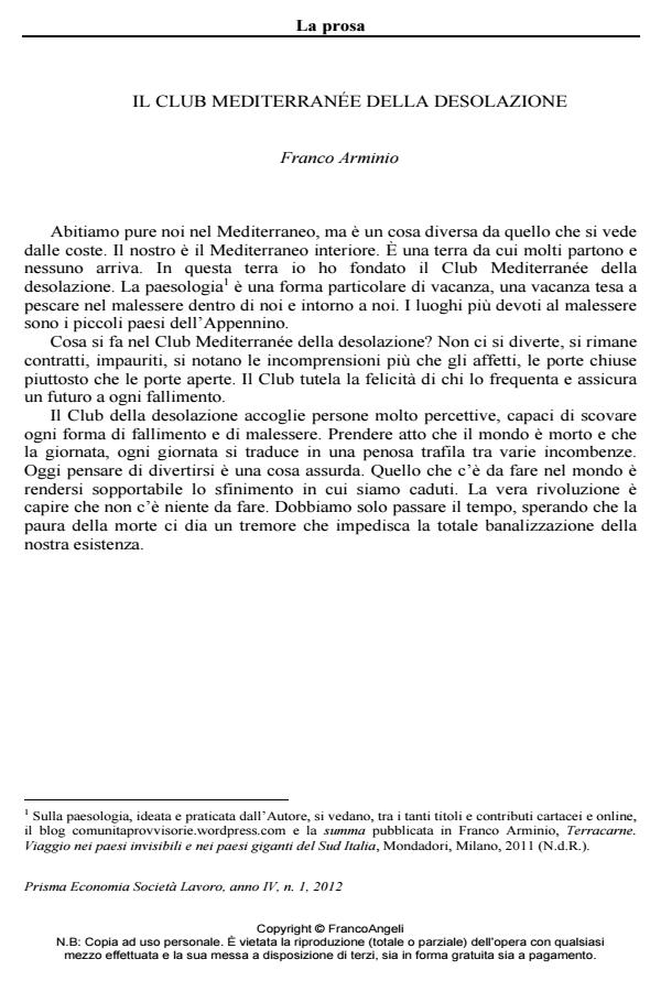 Anteprima articolo